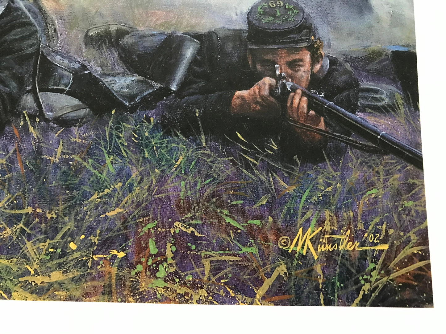 HANCOCK THE SUPERB - A Civil War Limited Edition Print by Mort Kunstler