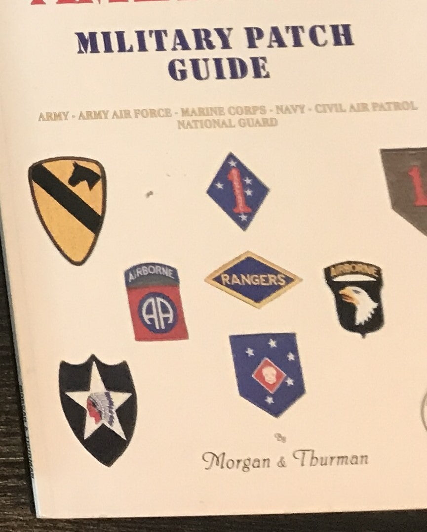 US MILITARY SHOULDER PATCHES AND AMERICAN MILITARY PATCH GUIDE BOOKS