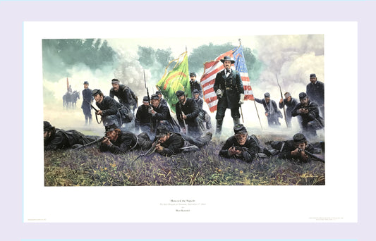 HANCOCK THE SUPERB by Mort Kunstler The Irish Brigade at Antietam, September 17, 1862