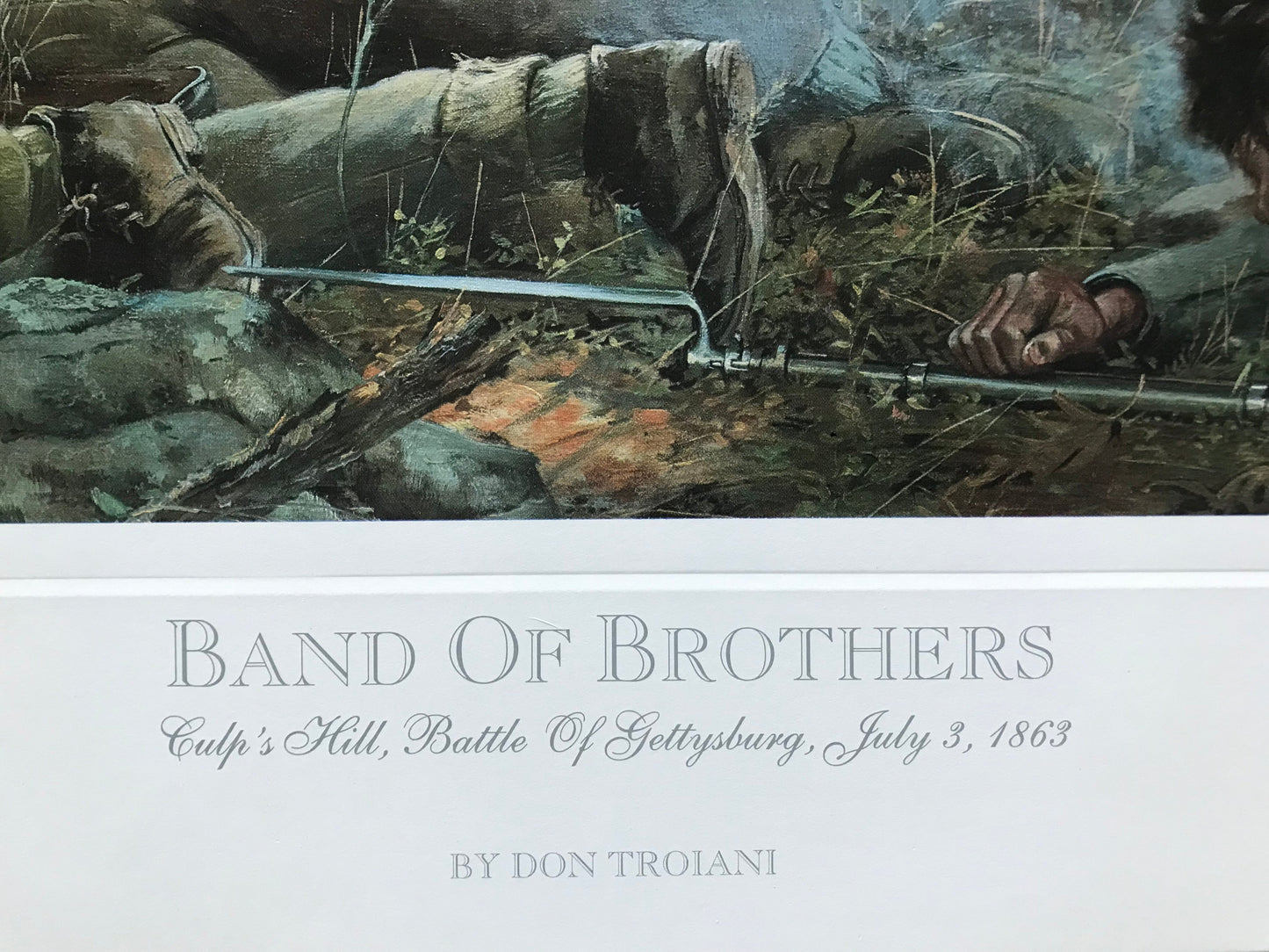 BAND OF BROTHERS -  A Limited Edition Civil War Print by Don Troiani