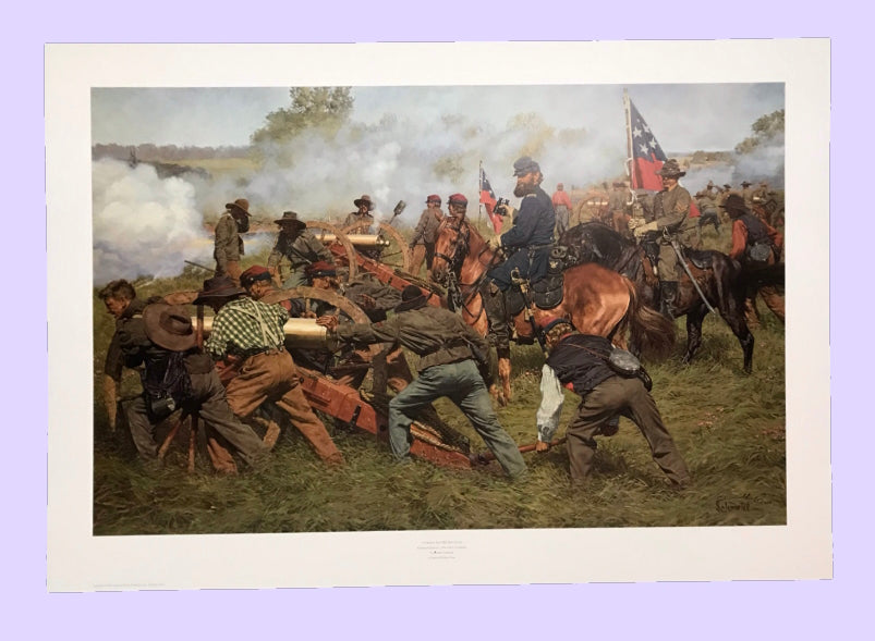 JACKSON AND HIS DISCIPLES Limited Edition Civil War Print by Bradley Schmehl