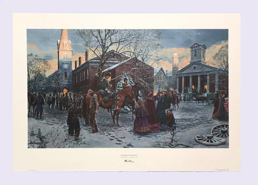 CHANGING OF THE PICKETS Civil War Limited Edition Print by Mort Kunstler