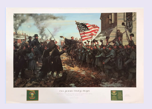 DO YOUR DUTY BOYS Limited Edition Civil War Print  by Donna Neary