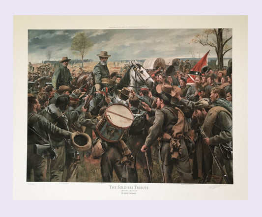SOLDIERS TRIBUTE Limited Edition Civil War Print by Don Troiani